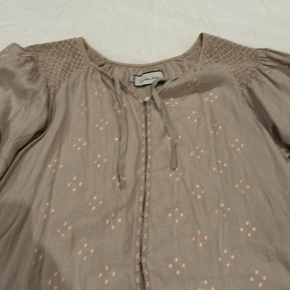 INNIKA Choo Gray Lavendar Linen Dress - Picture 3 of 6